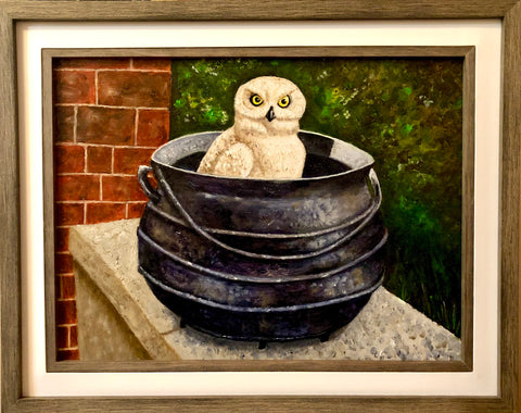 A "Potted" Owl