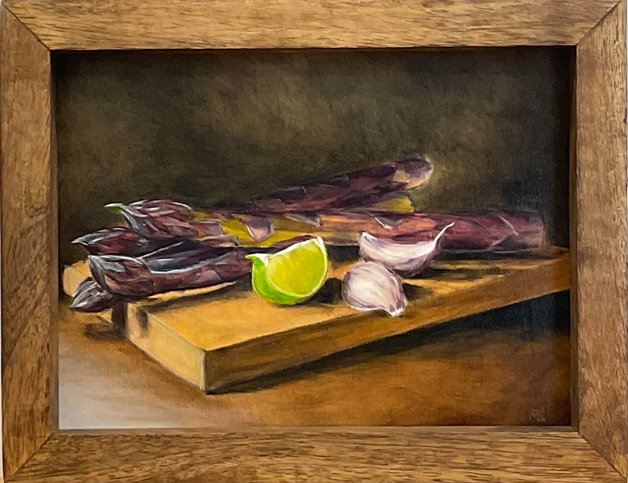 Asparagus, Garlic,  Lime