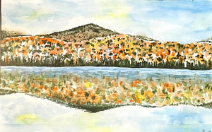 Fall in the mountain