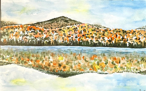 Fall in the mountain