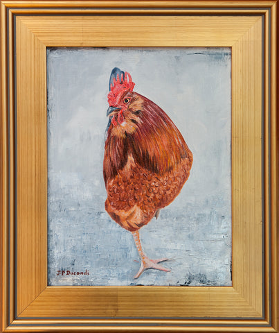 Majestic Rooster Portrait