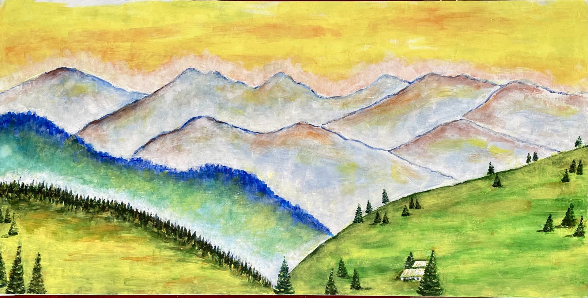 Mountains yonder