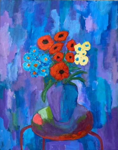 Red Table Bouquet