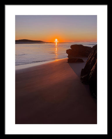 Sunrise on the Maine coast #1