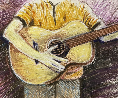 The guitar player