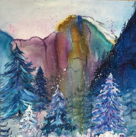 Paint A Winter Fairy Tale on Silk - January 2026