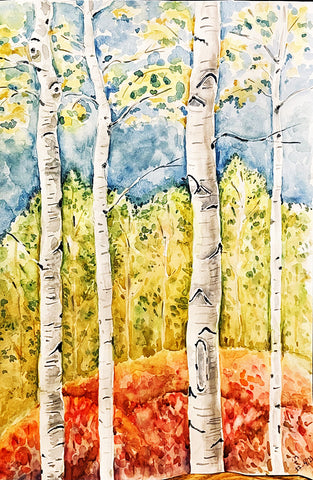 Painting with Watercolor and Oil Pastels - Fall 2025