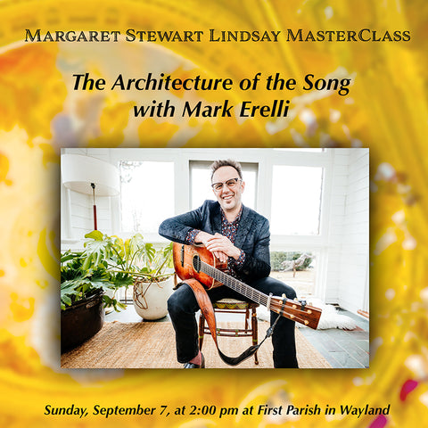 Masterclass - THE ARCHITECTURE OF THE SONG