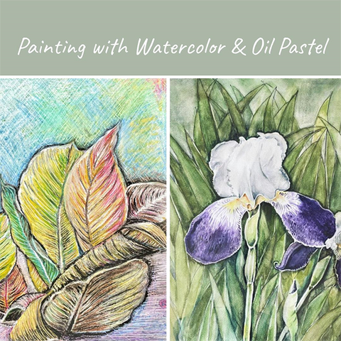 Painting with Watercolor and Oil Pastels - Winter 2025-26